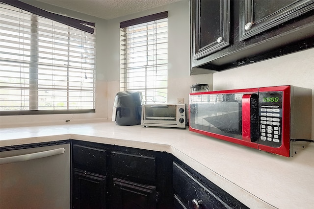 kitchen featuring appliances with stainless steel finishes