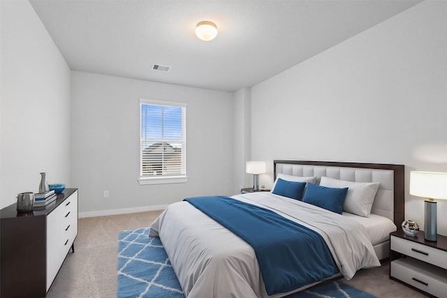 bedroom featuring carpet flooring