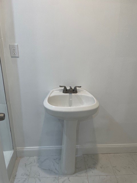 bathroom featuring tile patterned floors