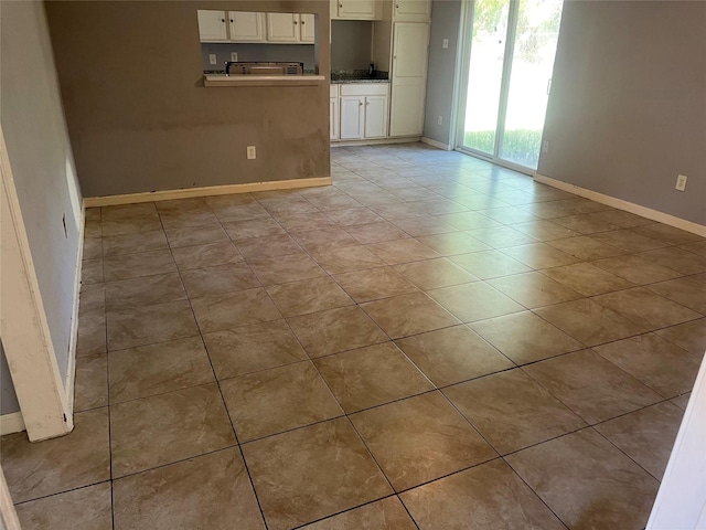 view of unfurnished living room