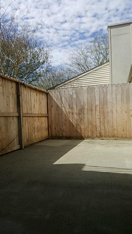 additional living space with wood walls