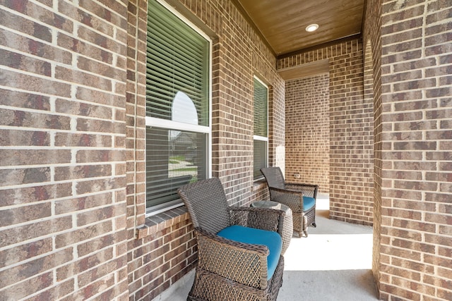 view of patio / terrace featuring a porch