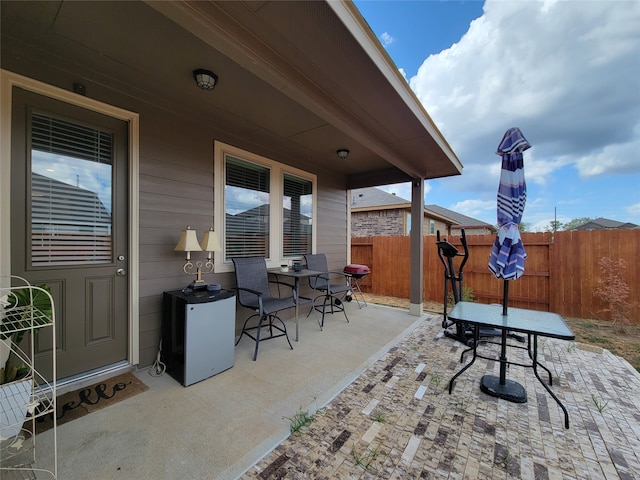 view of patio / terrace