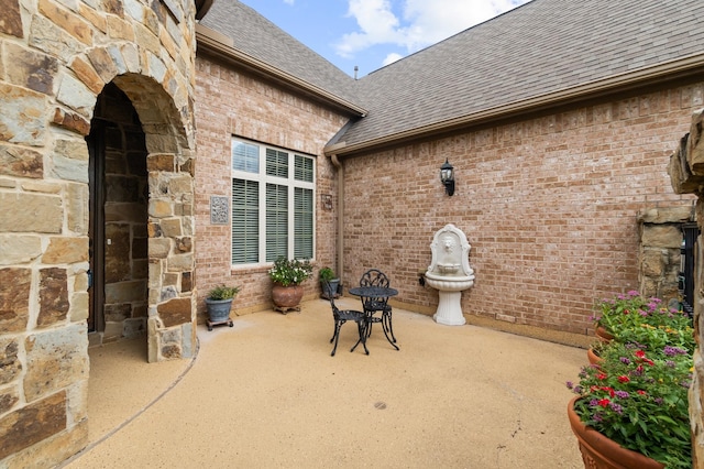 view of patio