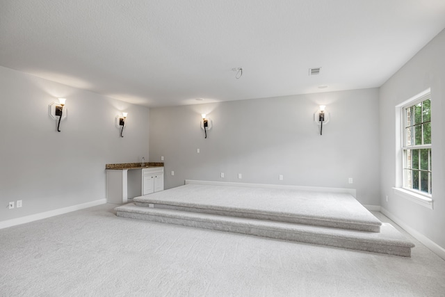 unfurnished room featuring carpet