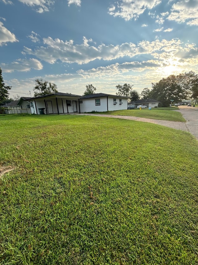 view of yard