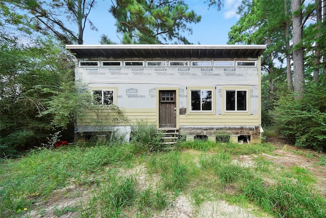 view of front of house