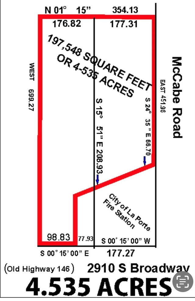 2910 S Broadway St, La Porte TX, 77571 land for sale