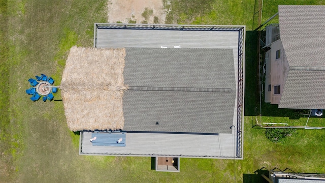 610 Surf Dr, Surfside Beach, TX 77541 - bird's eye view