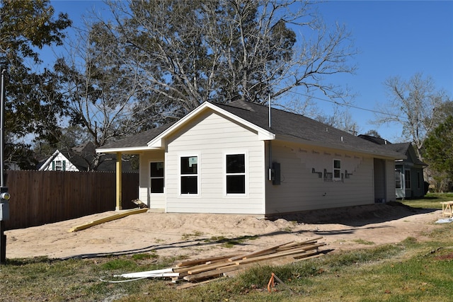 view of back of house