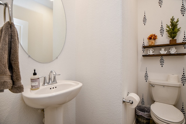 bathroom with toilet