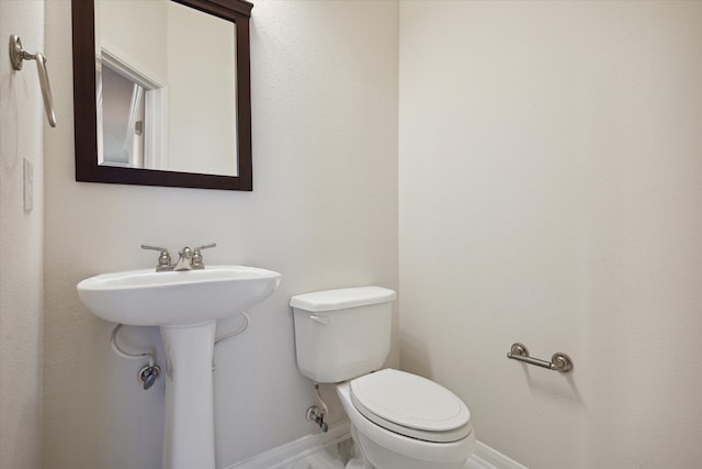 bathroom with toilet