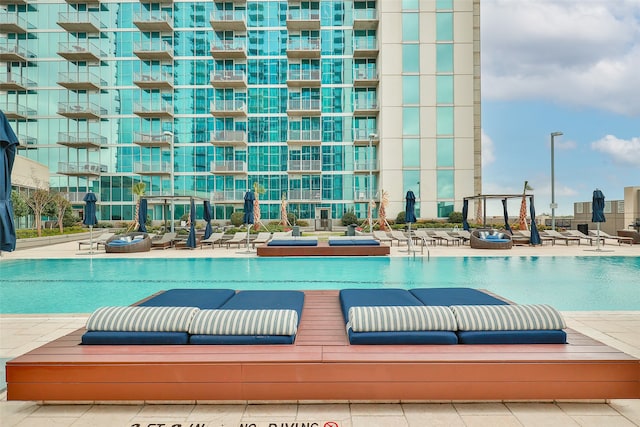 view of swimming pool