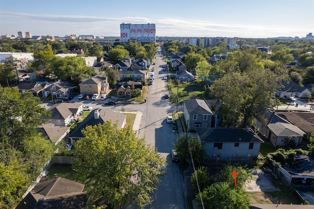 2410 Milby St, Houston, TX 77004 - birds eye view of property featuring a residential view