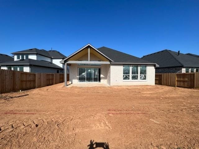 view of rear view of house