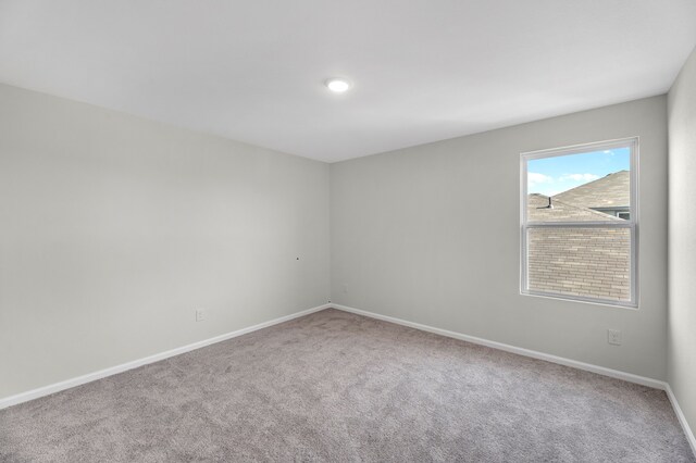 empty room with carpet floors