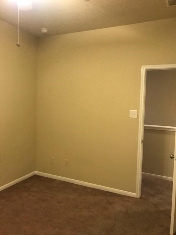 empty room featuring carpet