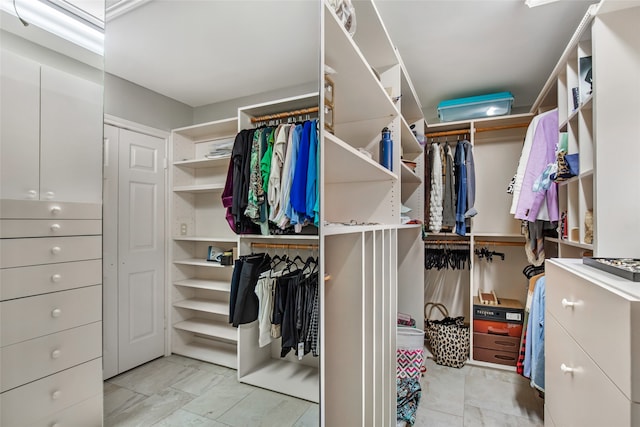 view of spacious closet