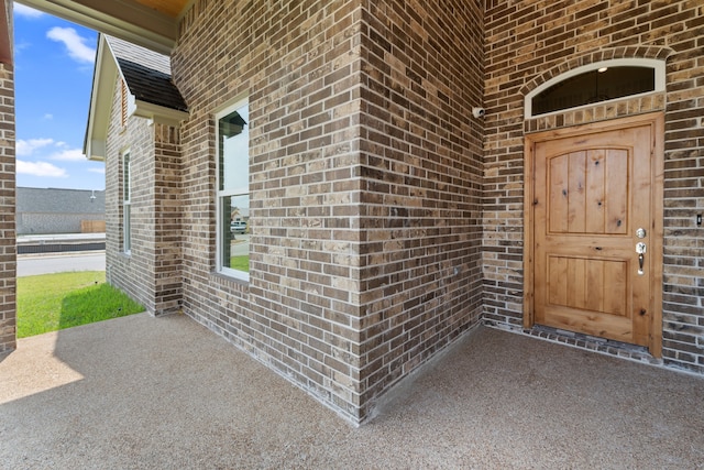 view of property entrance