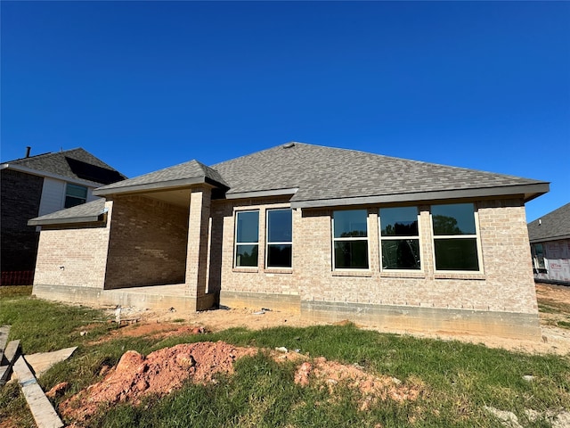 view of rear view of property