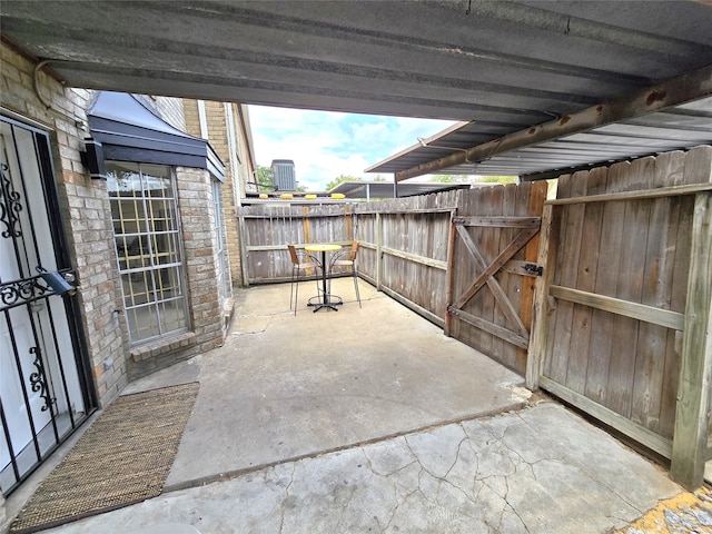 view of patio / terrace