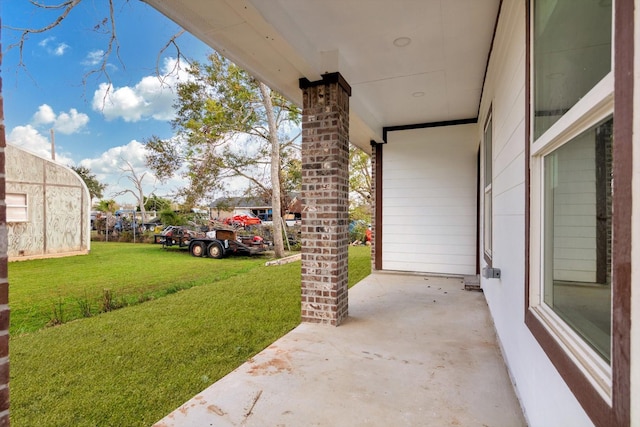 view of yard