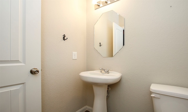 bathroom with toilet