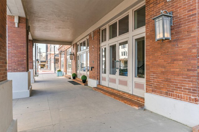 view of patio / terrace featuring covered porch