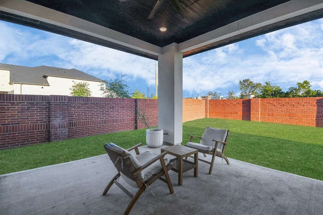 view of patio / terrace