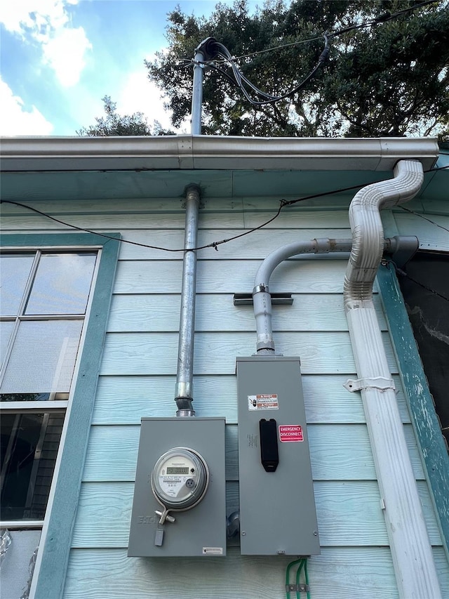 details with electric meter