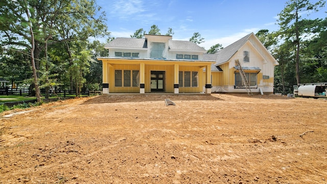 view of rear view of house