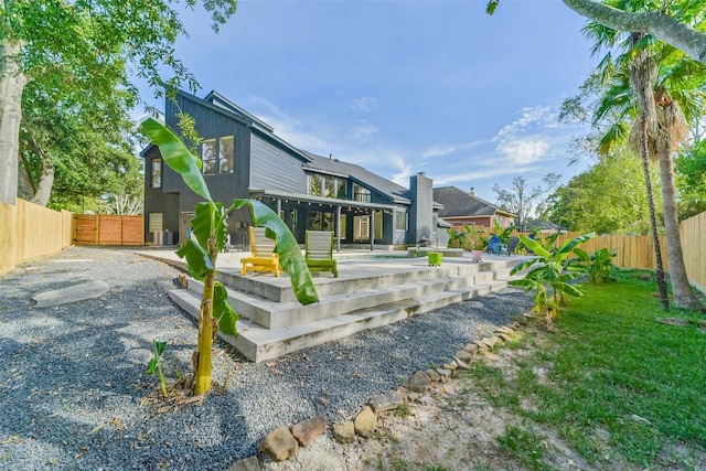 exterior space featuring a patio area