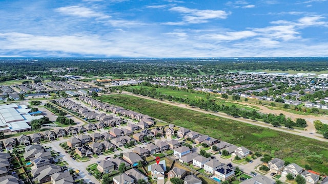 18306 Fresh Air Ct, Houston, TX 77084 - bird's eye view featuring a residential view