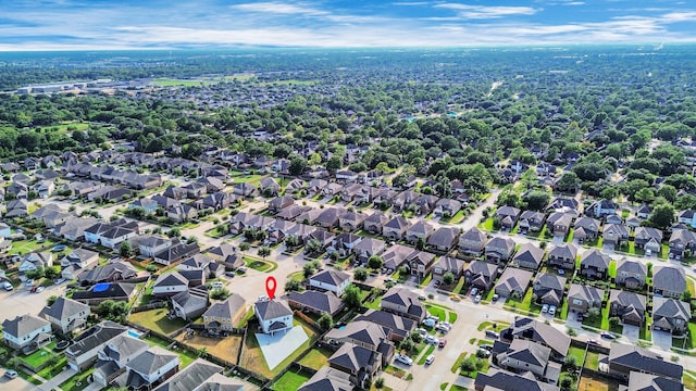 18306 Fresh Air Ct, Houston, TX 77084 - drone / aerial view with a residential view
