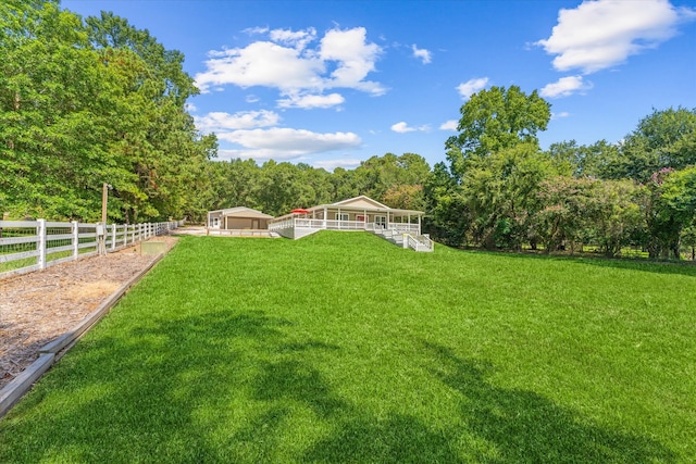 view of yard