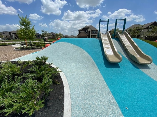 view of jungle gym