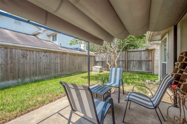 view of patio / terrace