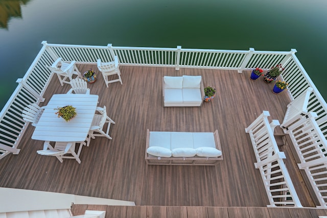 view of deck