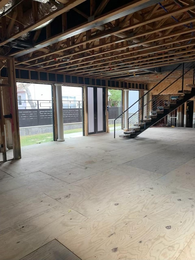 4814 Locust St, Bellaire, TX 77401 - miscellaneous room with stairway