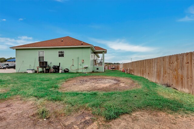 view of rear view of property