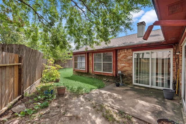 exterior space with a patio area