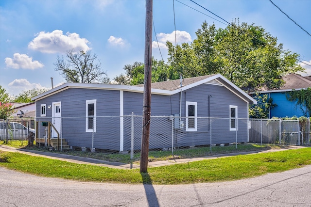 view of property exterior