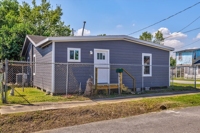 view of back of property