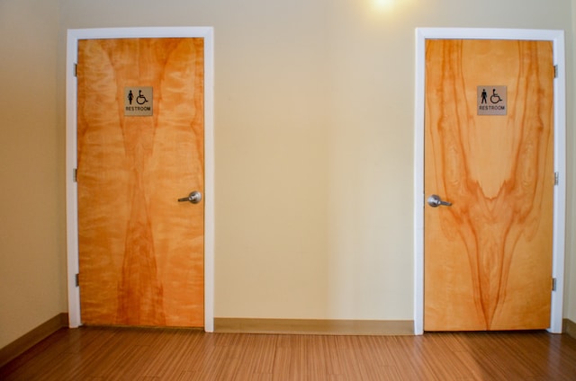 interior space featuring light hardwood / wood-style flooring