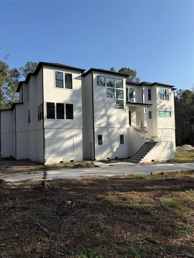 view of back of property