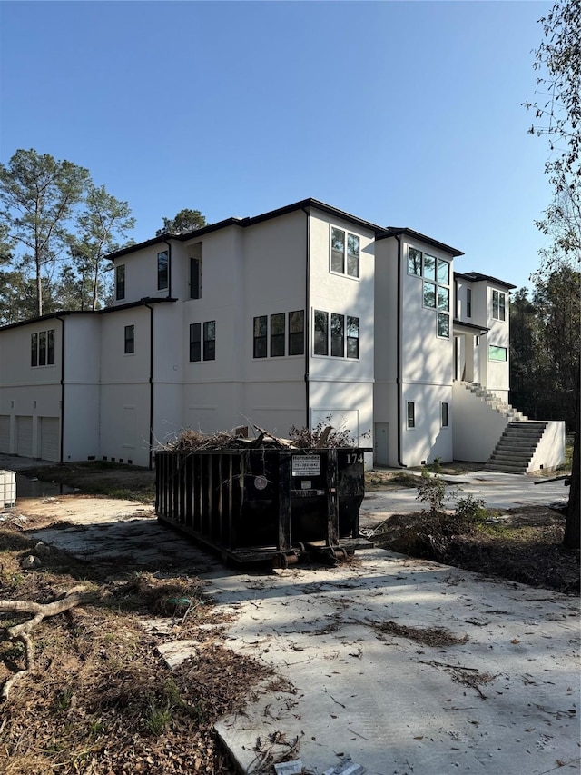 view of back of property