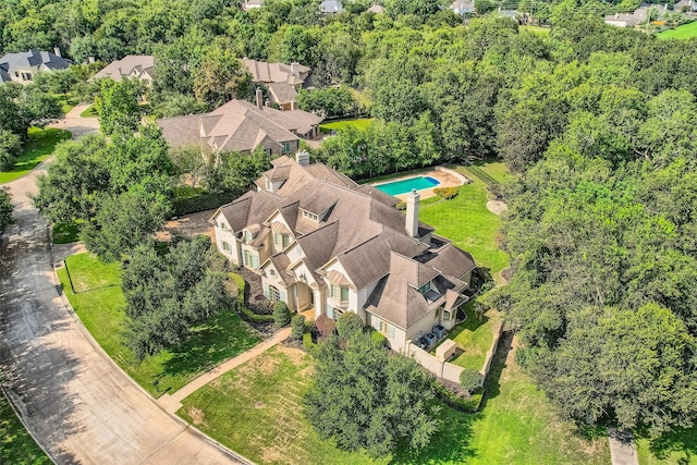 25002 Falling Water Estates Ln, Katy, TX 77494 - aerial perspective of suburban area with a pool area