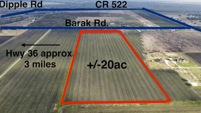 000 Barak Rd, Guy TX, 77444 land for sale