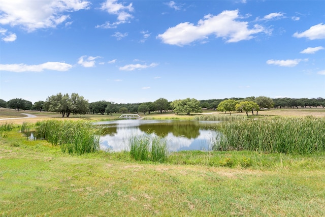 property view of water