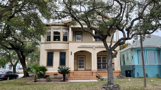 view of front facade